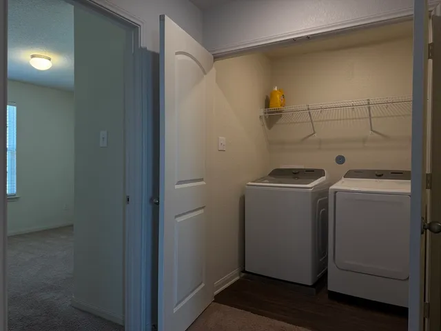 a small space with a window