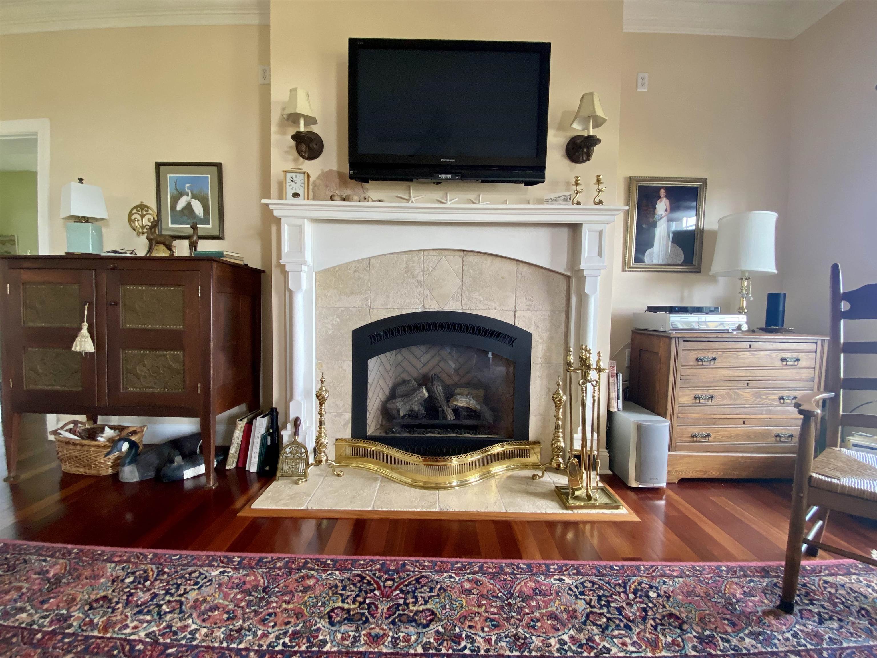 2750 Spring Hill Road Staunton, VA 24401 - Photo 40 of 68 a living room with furniture and a fireplace