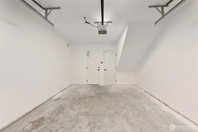 a view of a big room with carpet