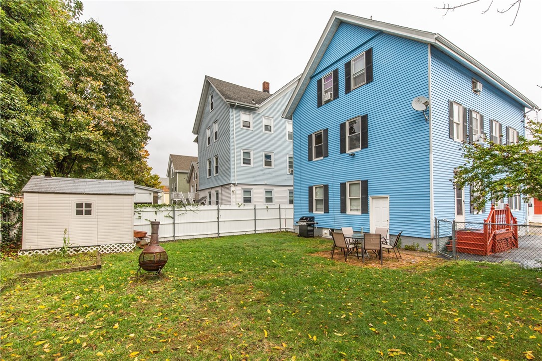111 Denver Street Pawtucket, RI 02860 - Photo 42 of 45 Back yard with shed