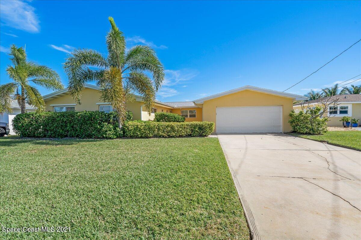 105 La Riviere Road Cocoa Beach, FL 32931 - Photo 2 of 21 Front