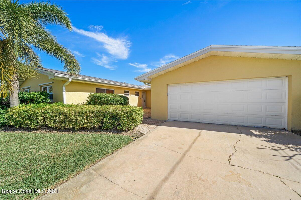 105 La Riviere Road Cocoa Beach, FL 32931 - Photo 4 of 21 Front