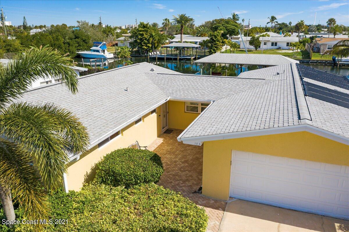 105 La Riviere Road Cocoa Beach, FL 32931 - Photo 5 of 21 Front