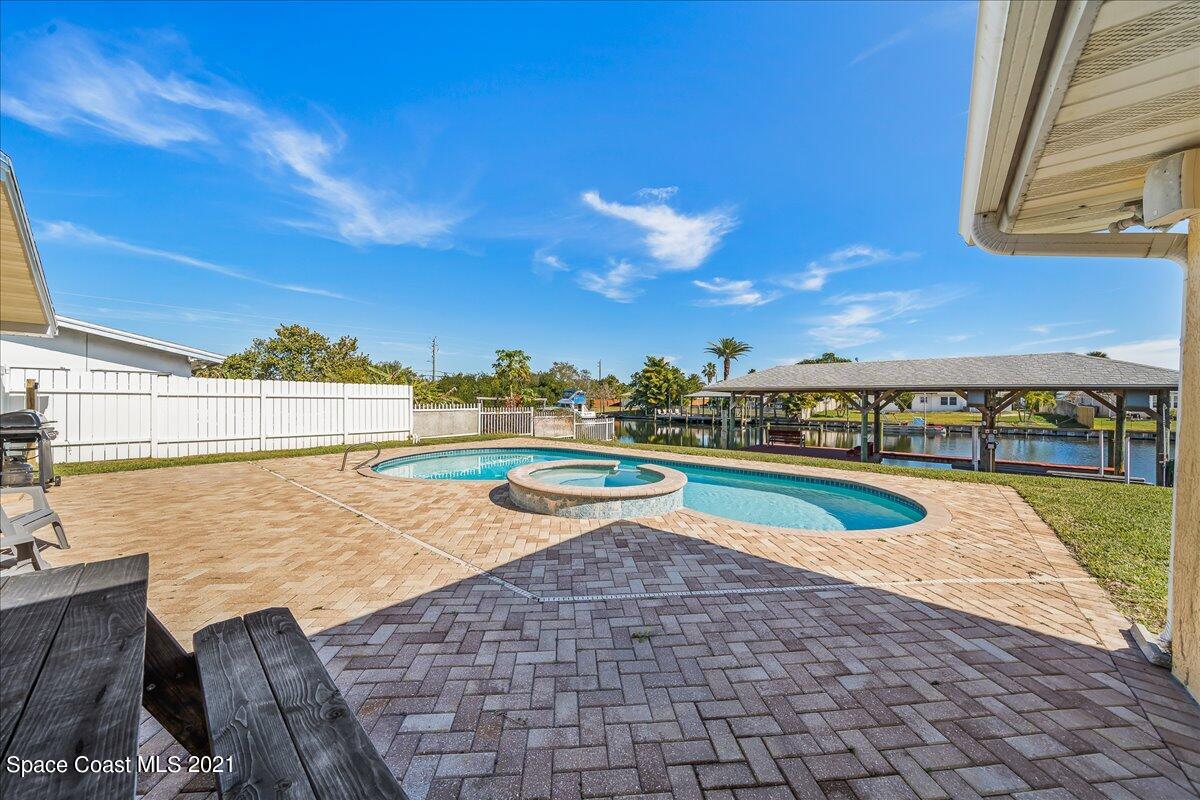105 La Riviere Road Cocoa Beach, FL 32931 - Photo 7 of 21 Patio