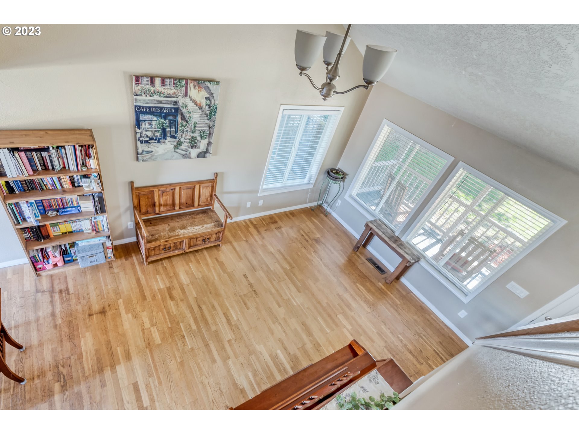 7370 B Street Springfield, OR 97478 - Photo 19 of 41 a living room with furniture and a wooden floor