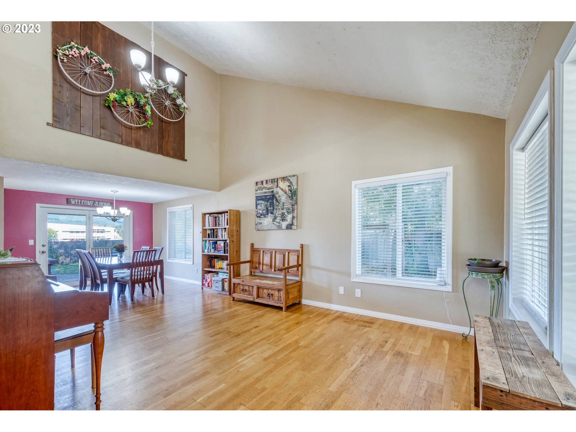 7370 B Street Springfield, OR 97478 - Photo 5 of 41 a living room with furniture and a wooden floor