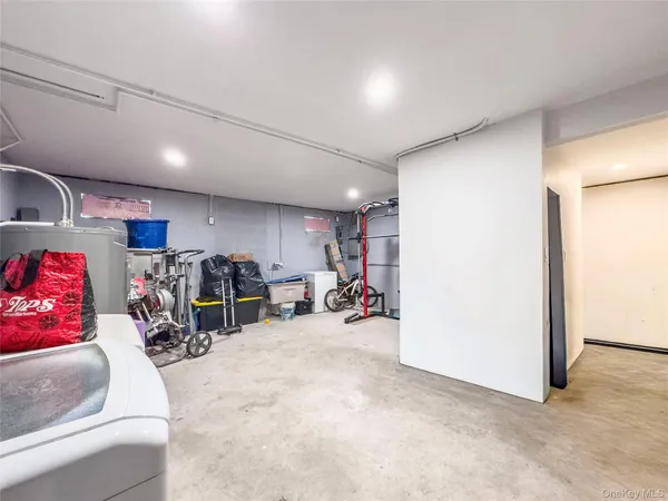 a view of storage and utility room