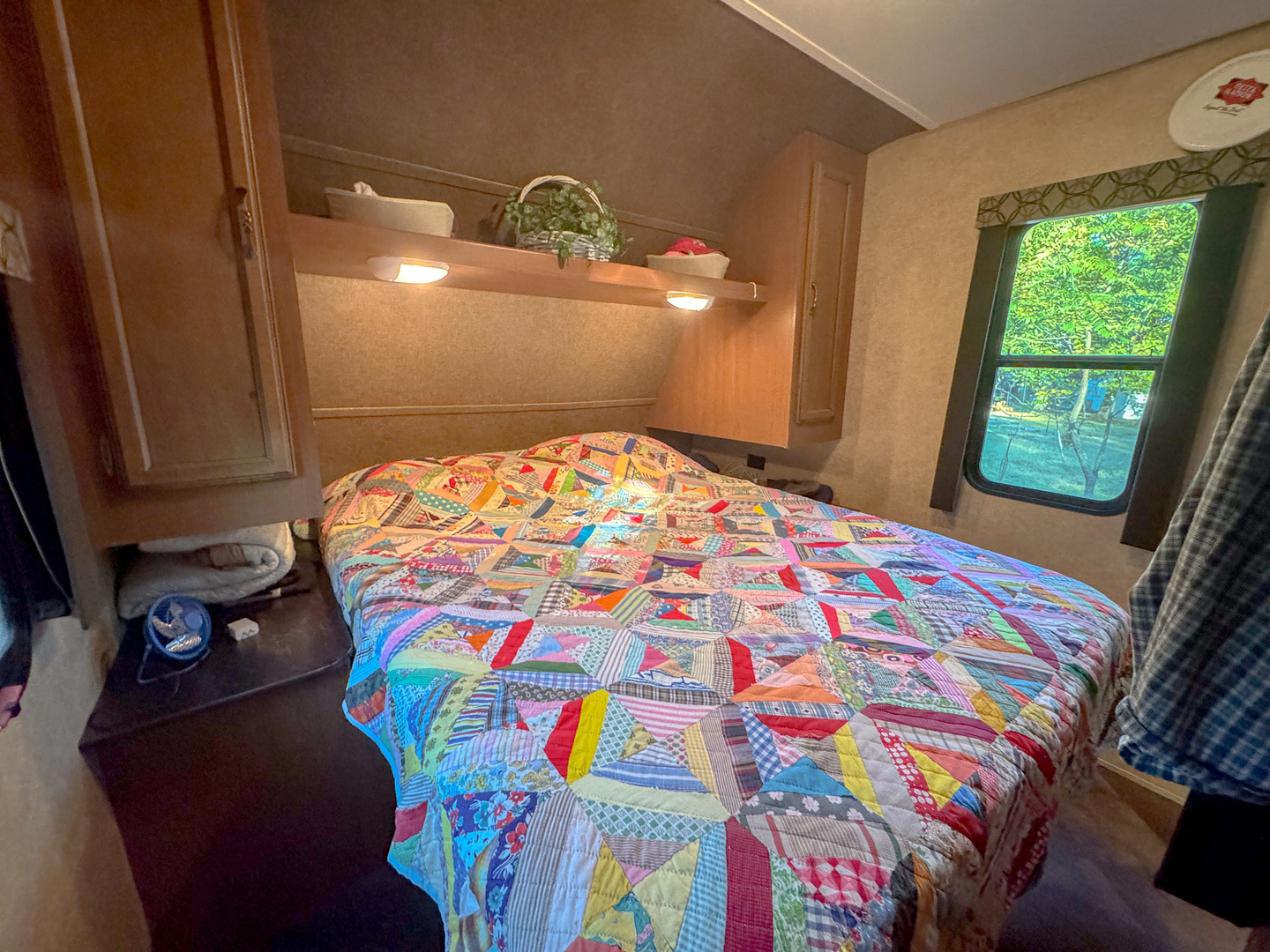 9-46 Woodhaven Sublette, IL 61367 - Photo 14 of 18 a bedroom with a bed and a window in it