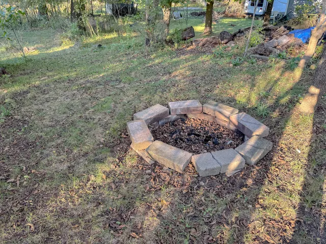a view of a small house