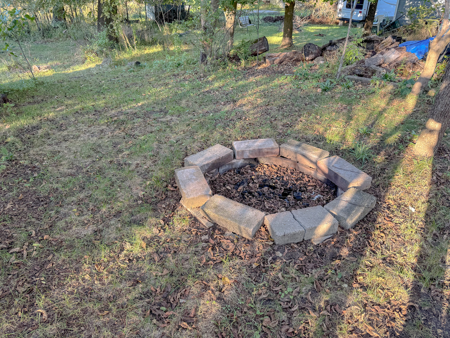 9-46 Woodhaven Sublette, IL 61367 - Photo 6 of 18 a view of a backyard with water fountain