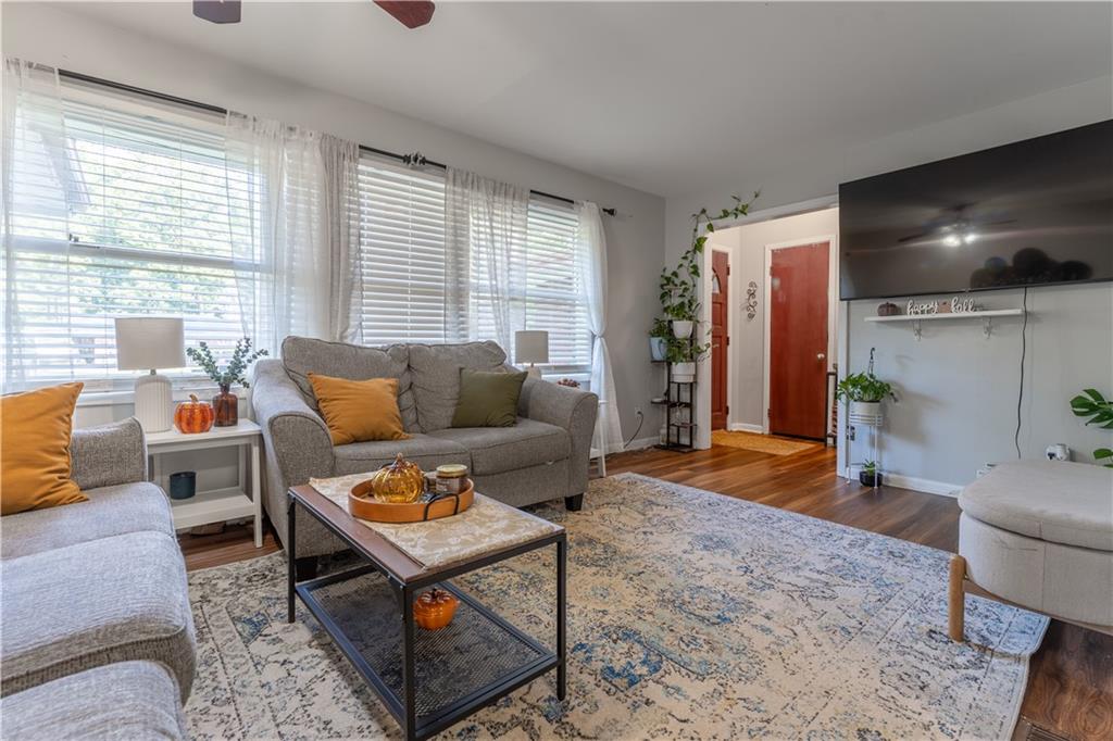 3554 Pine Street Atlanta, GA 30340 - Photo 3 of 21 a living room with furniture and a flat screen tv