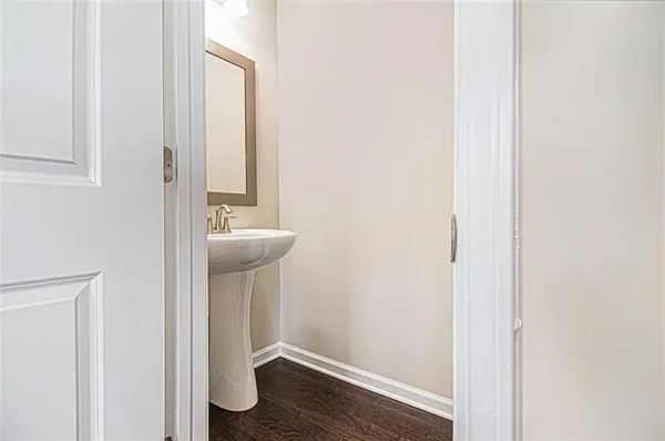 a bathroom with a sink
