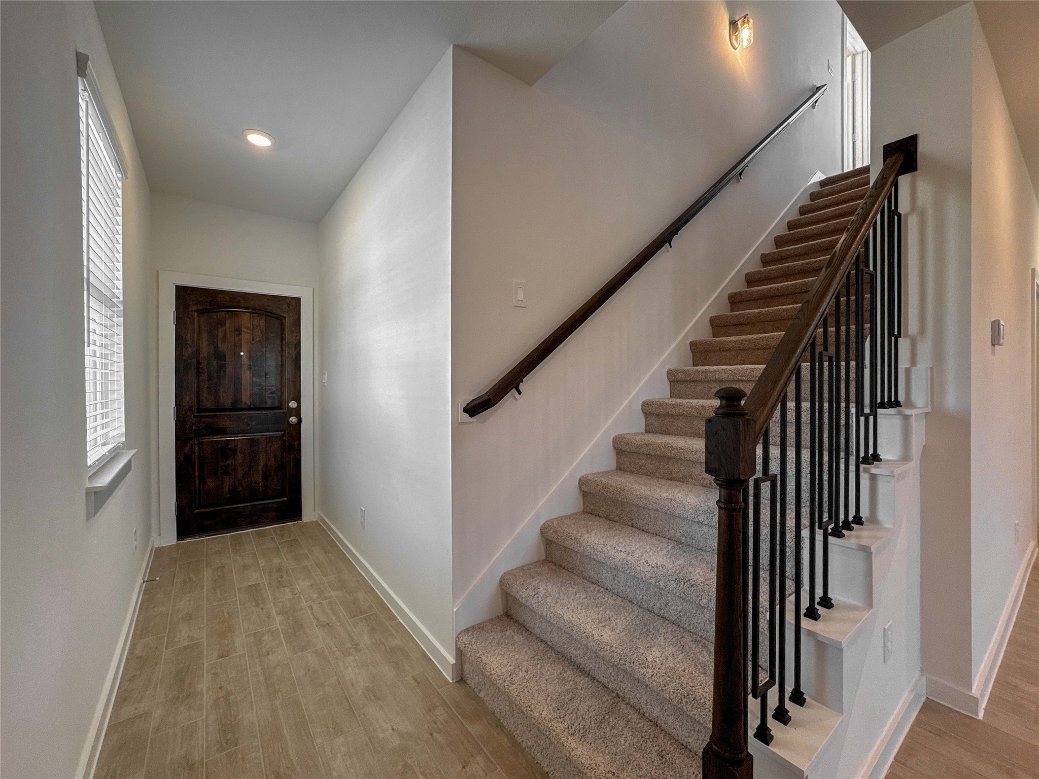 1115 Santee Court Rosharon, TX 77583 - Photo 13 of 24 a view of hallway with stairs