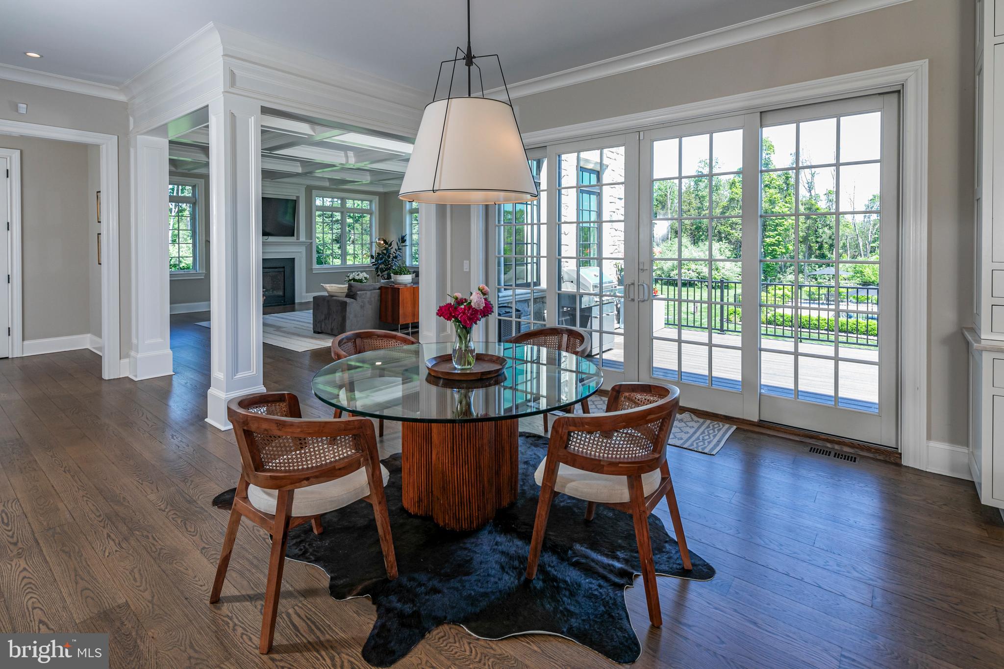 280 Carter Road Princeton, NJ 08540 - Photo 15 of 79 a dining room with furniture window wooden floor