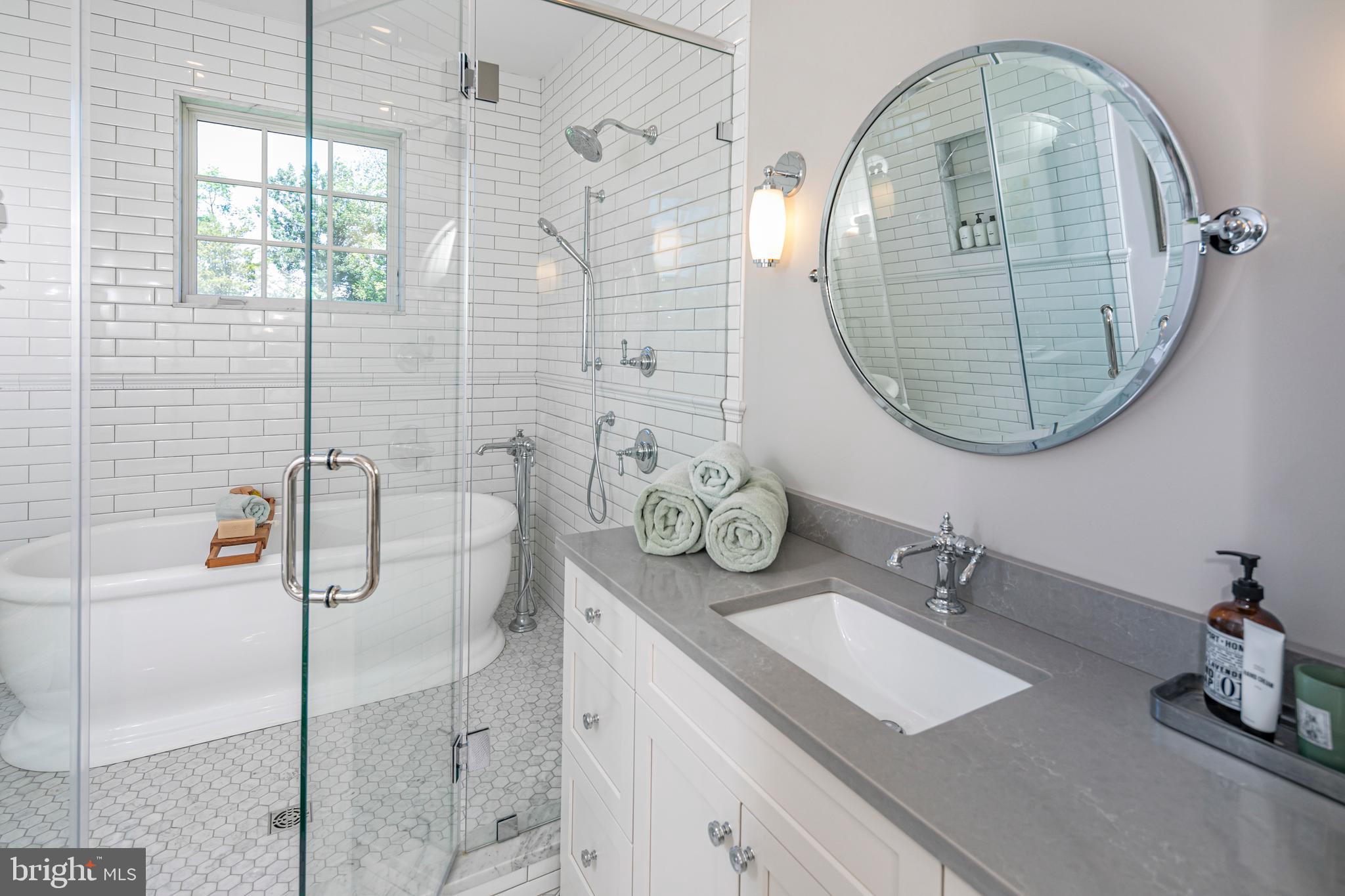 280 Carter Road Princeton, NJ 08540 - Photo 48 of 79 a bathroom with a sink and a mirror
