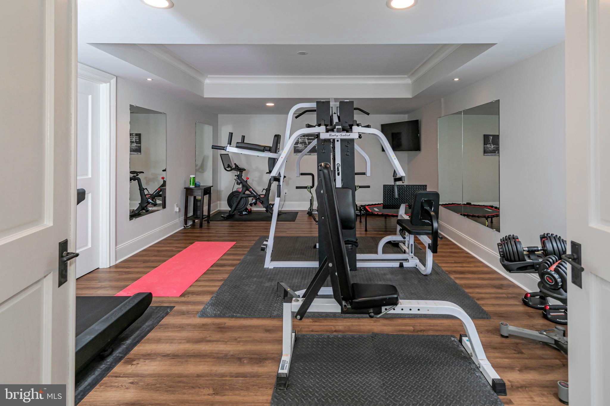 280 Carter Road Princeton, NJ 08540 - Photo 56 of 79 a view of a room with gym equipment