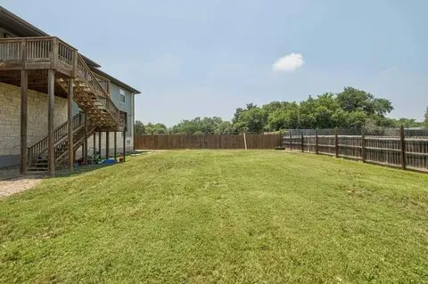 a view of a garden