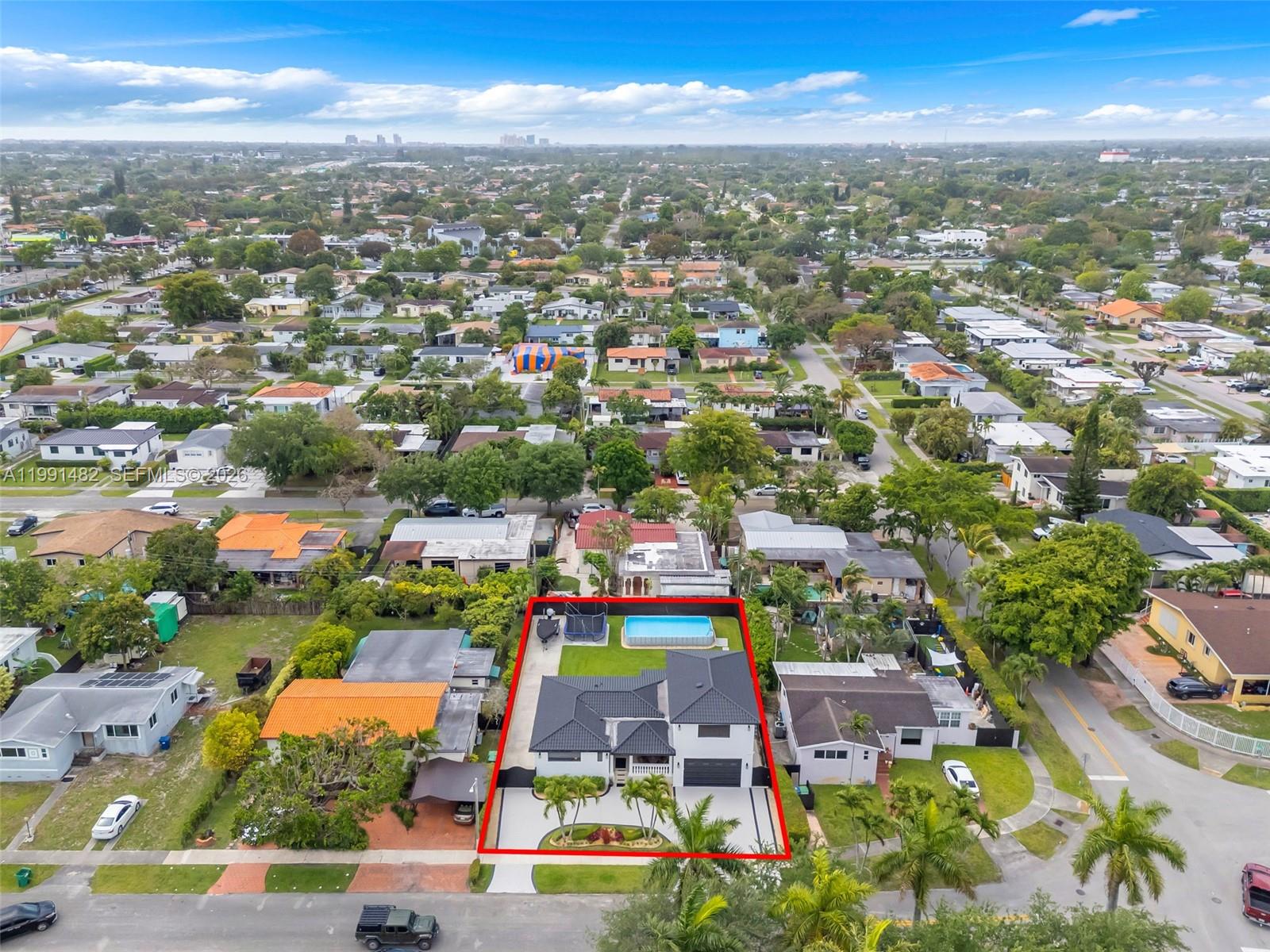 7940 Southwest 20th Street Miami, FL 33155 - Photo 23 of 29 an aerial view of residential houses with outdoor space