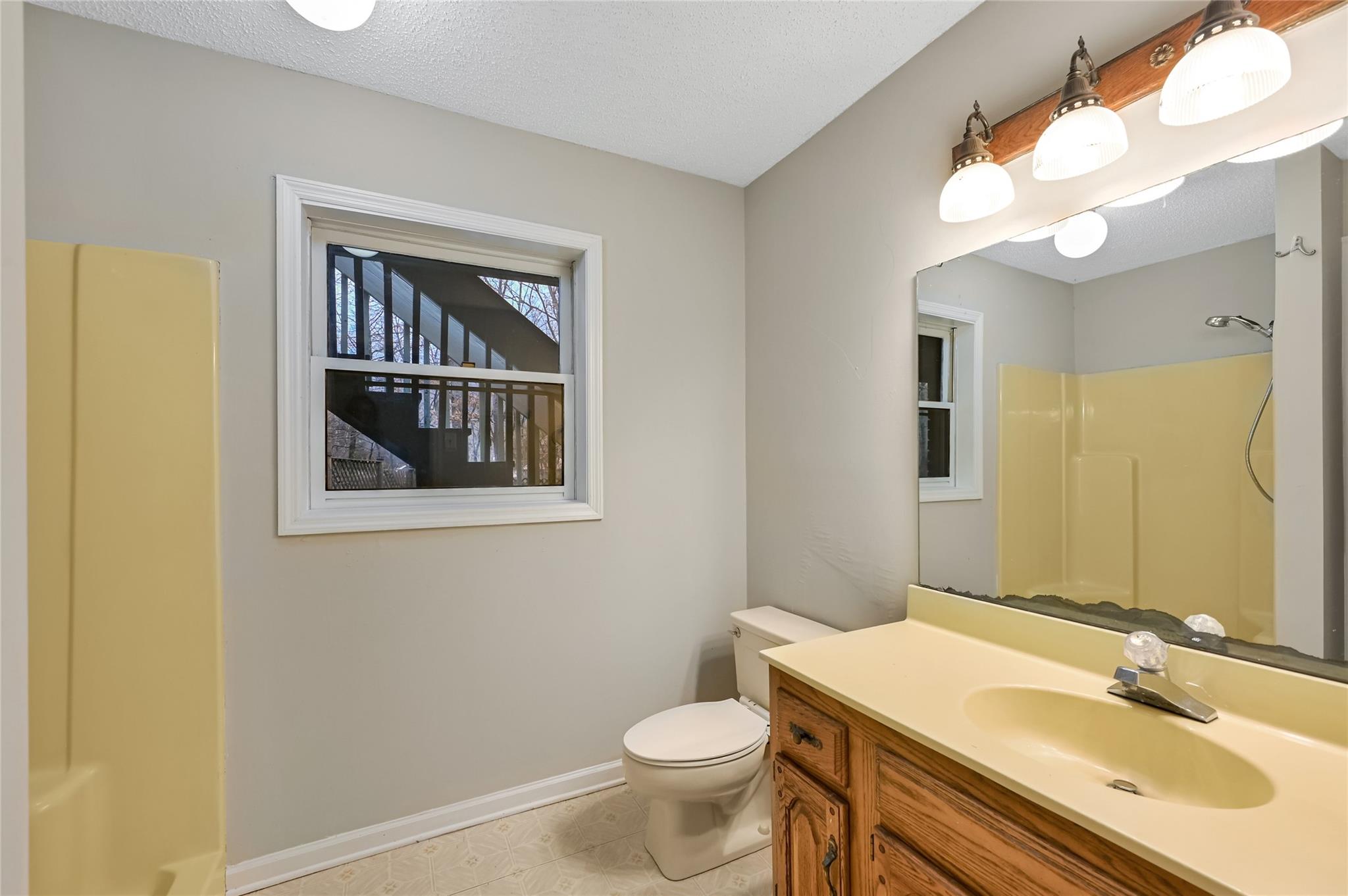 209 Riva Ridge Drive Fairview, NC 28730 - Photo 13 of 23 a bathroom with a sink vanity mirror and toilet