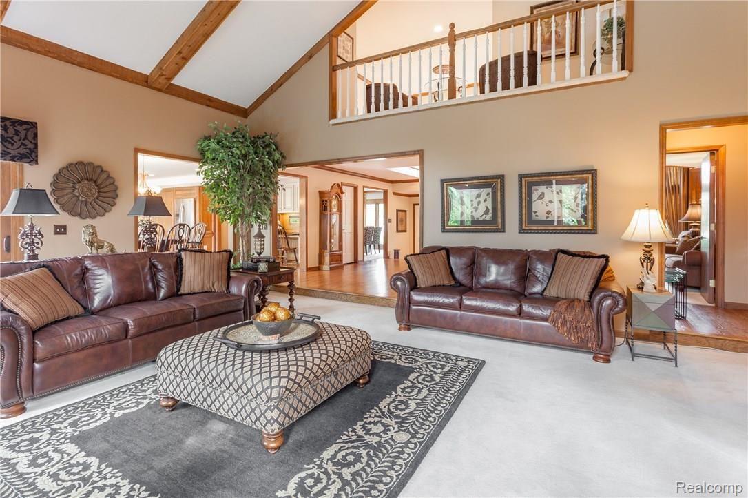 1110 Ridgeway Drive Rochester, MI 48307 - Photo 12 of 44 Vaulted ceilings and upstairs bridgeway view