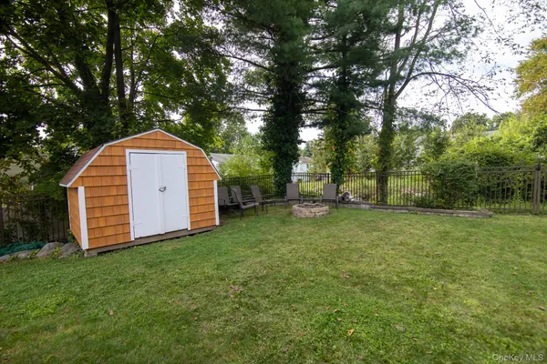 a room with furniture