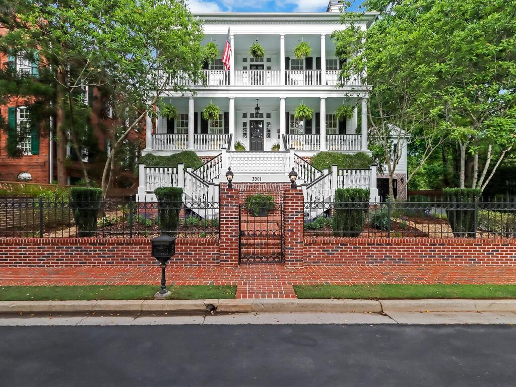 a front view of a house with a porch
