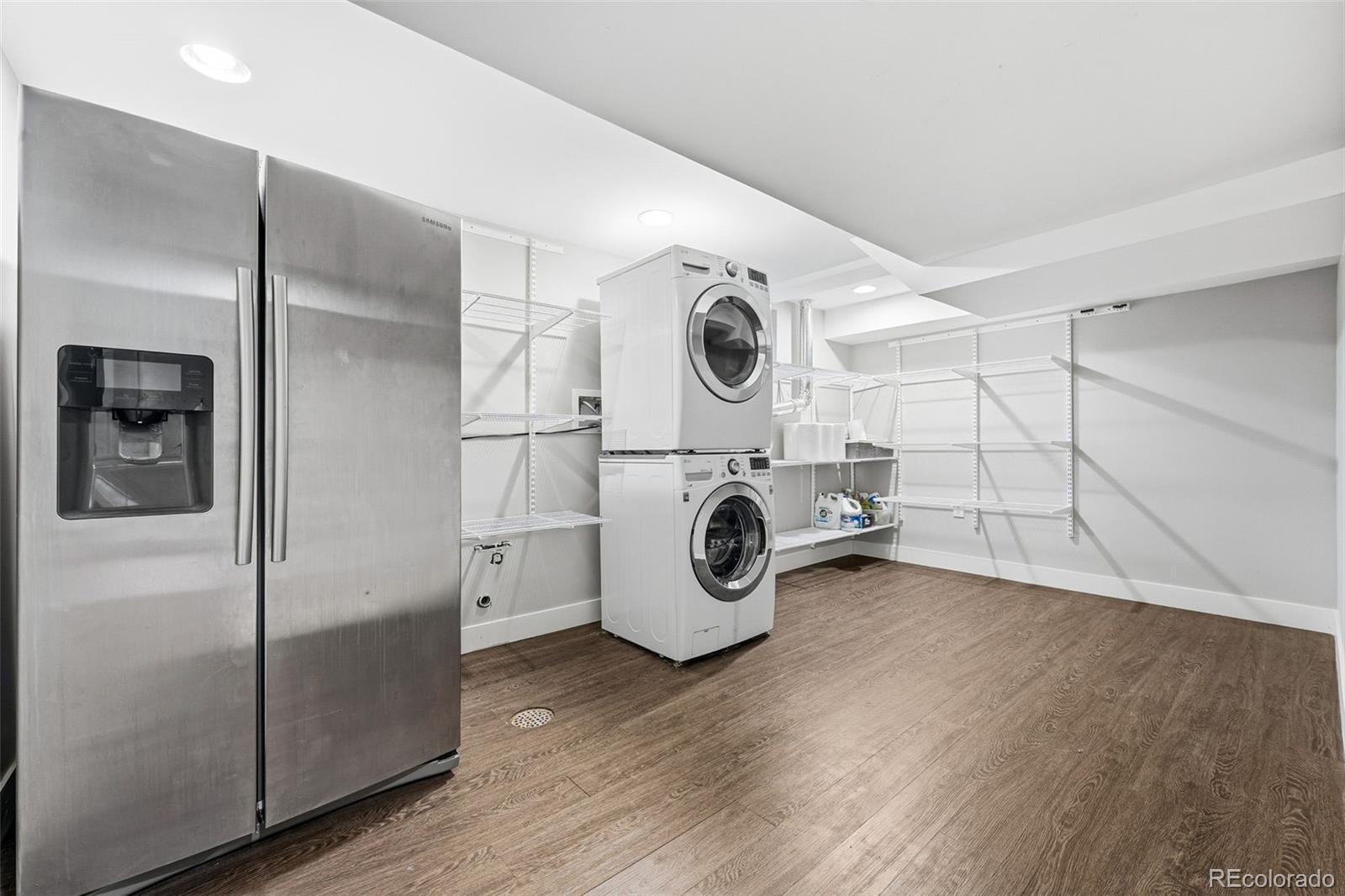 5320 Vale Drive Denver, CO 80246 - Photo 34 of 47 a utility room with dryer and washer