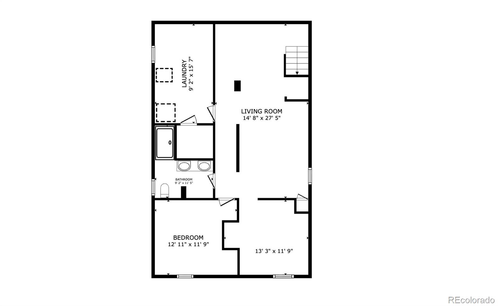 5320 Vale Drive Denver, CO 80246 - Photo 46 of 47 a picture of a floor plan