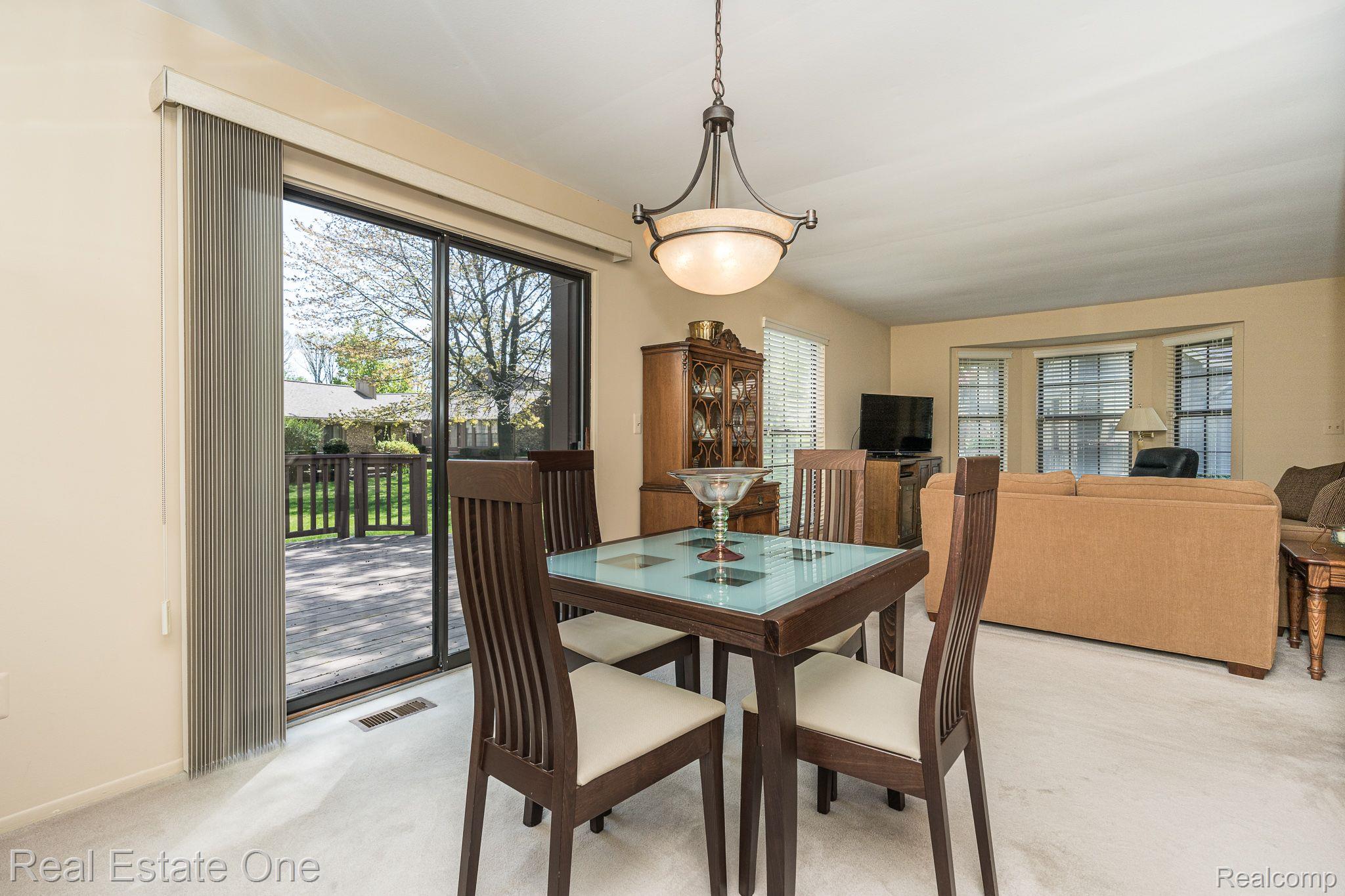 1859 Allenway Court, Unit 90 Rochester, MI 48309 - Photo 8 of 25 Dining Room looks into the Living Area