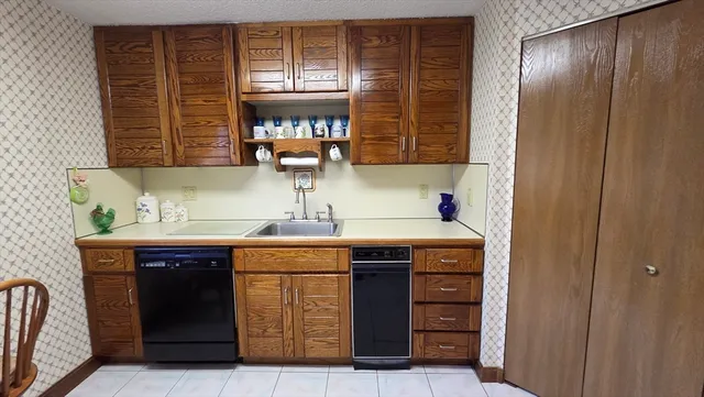 a room with storage and utility