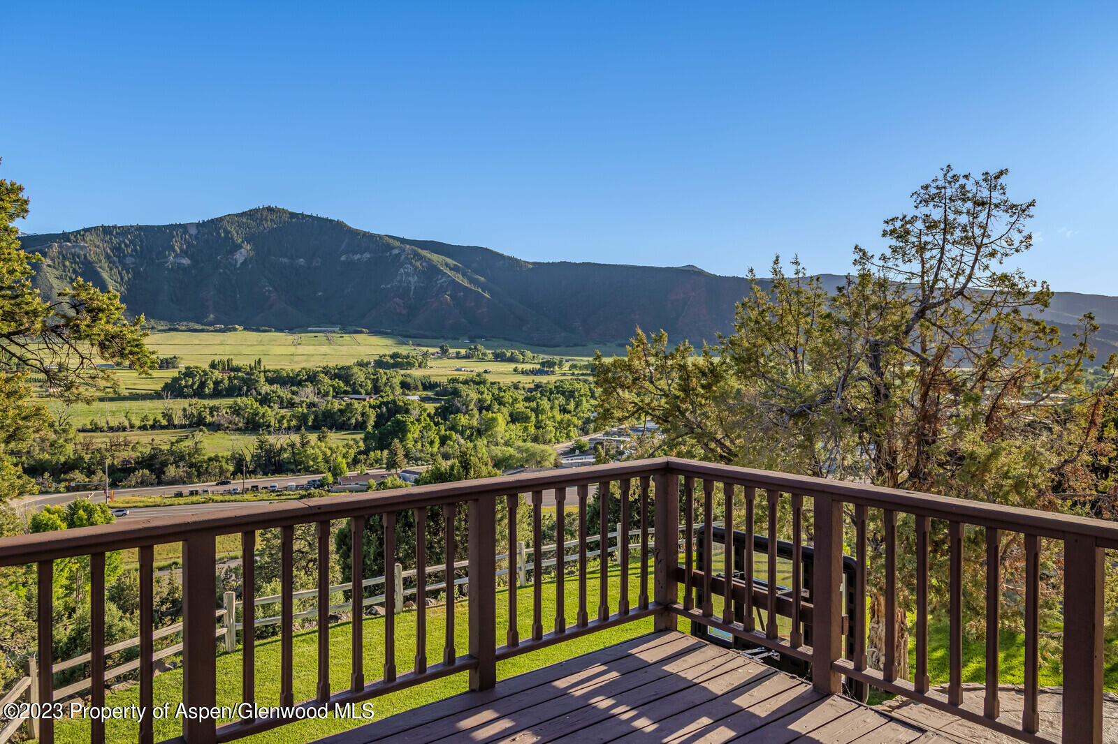 504 Original Road Basalt, CO 81621 - Photo 54 of 60 a view of a balcony with an outdoor space