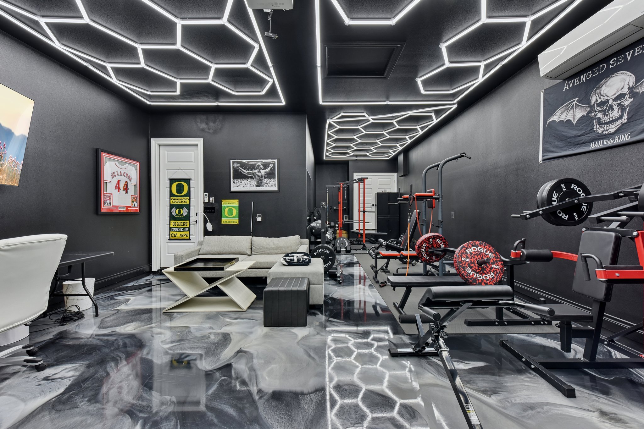 222 Rio Ranchero Road Georgetown, TX 78628 - Photo 33 of 40 a living room with lots of furniture and with equipment