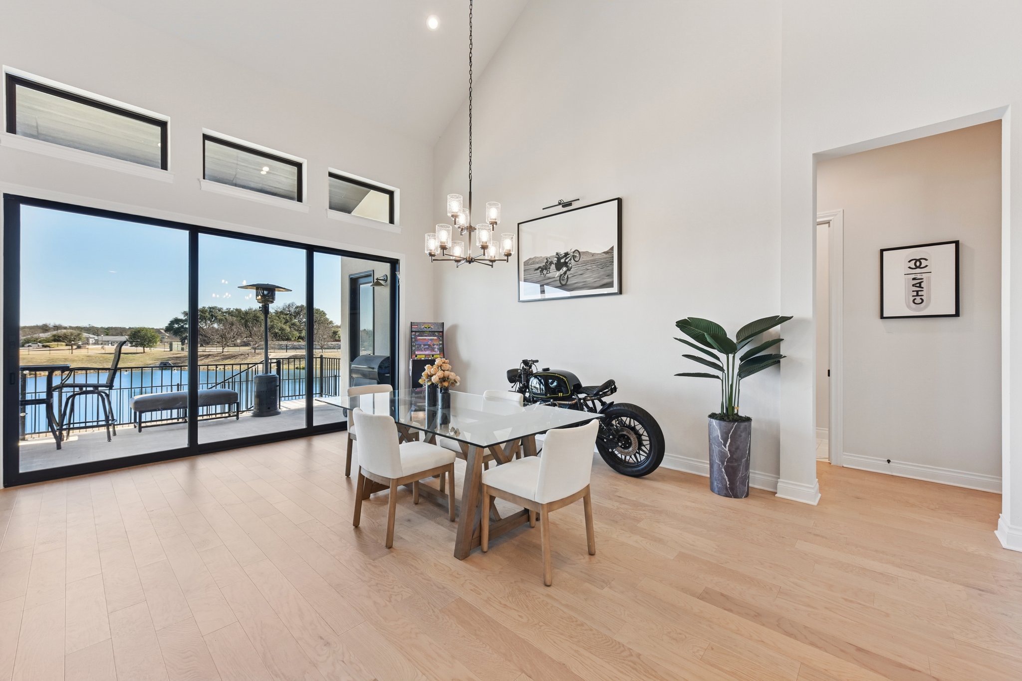 222 Rio Ranchero Road Georgetown, TX 78628 - Photo 10 of 40 a view of a livingroom with furniture and hardwood floor
