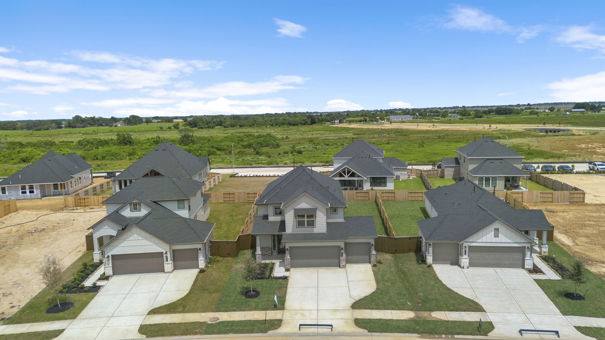 332 Gambels Quail Road Hempstead, TX 77445 - Photo 3 of 31 an aerial view of a house with big yard
