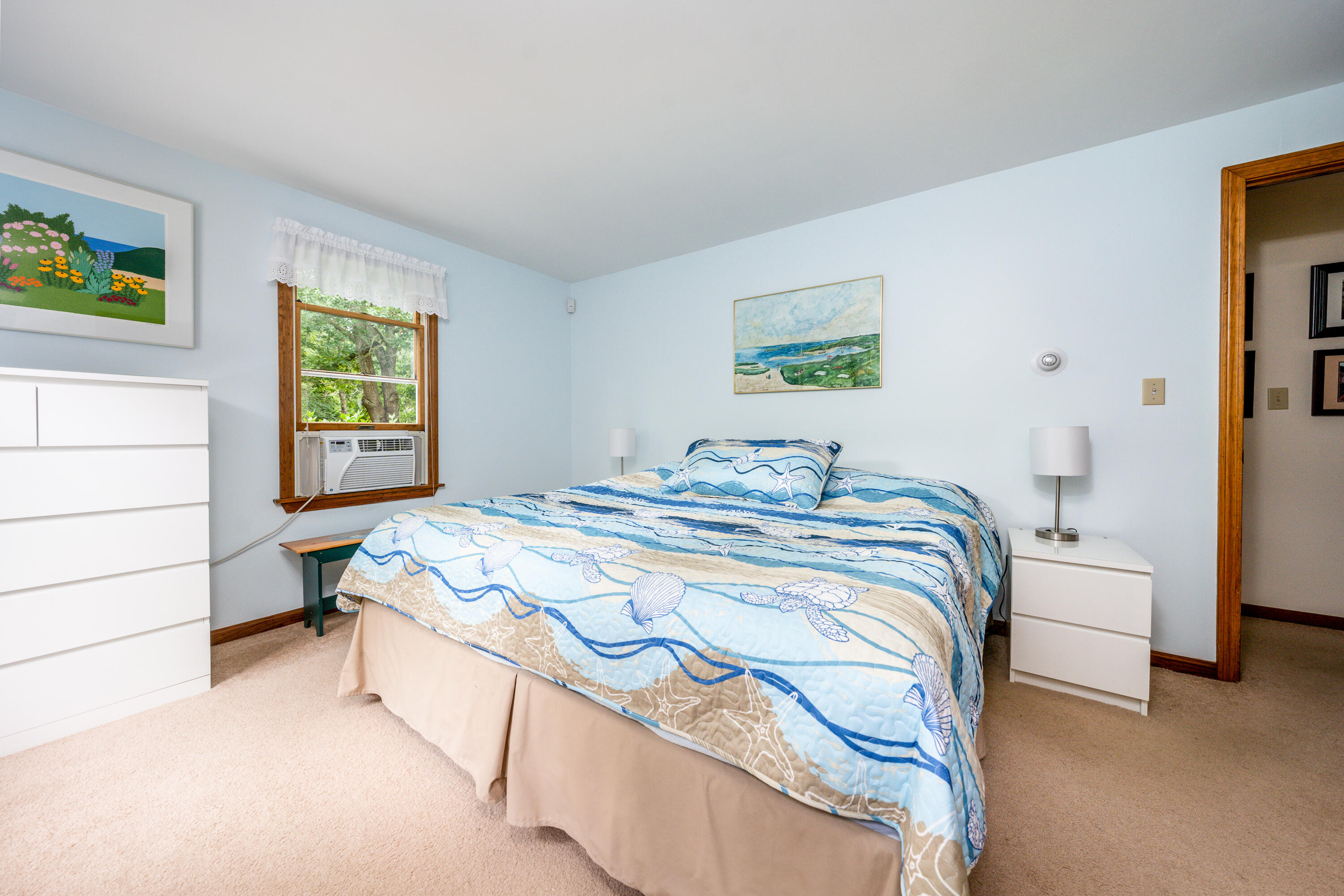 4 Leaf Lane Eastham, MA 02642 - Photo 32 of 39 a bedroom with a bed and a window