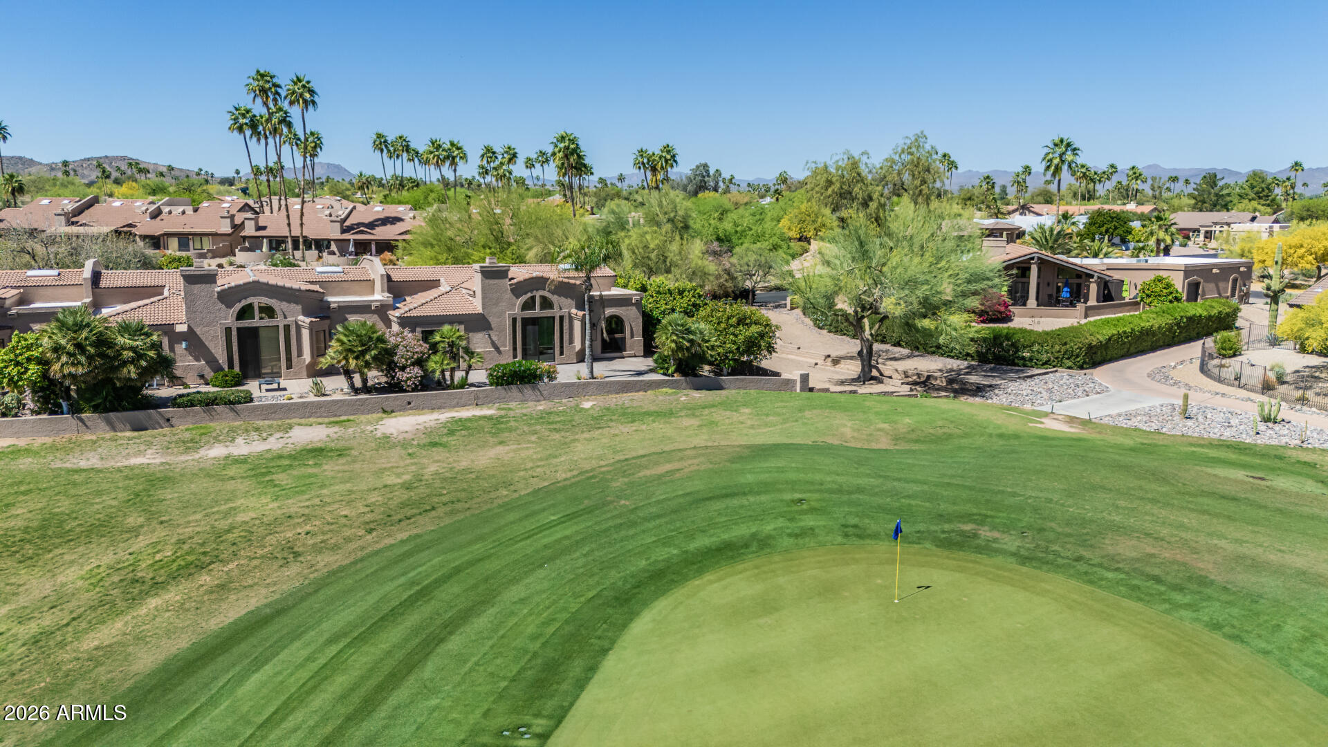 25615 North Bolero Bend, Unit 5 Rio Verde, AZ 85263 - Photo 43 of 57 a view of a house with a big yard