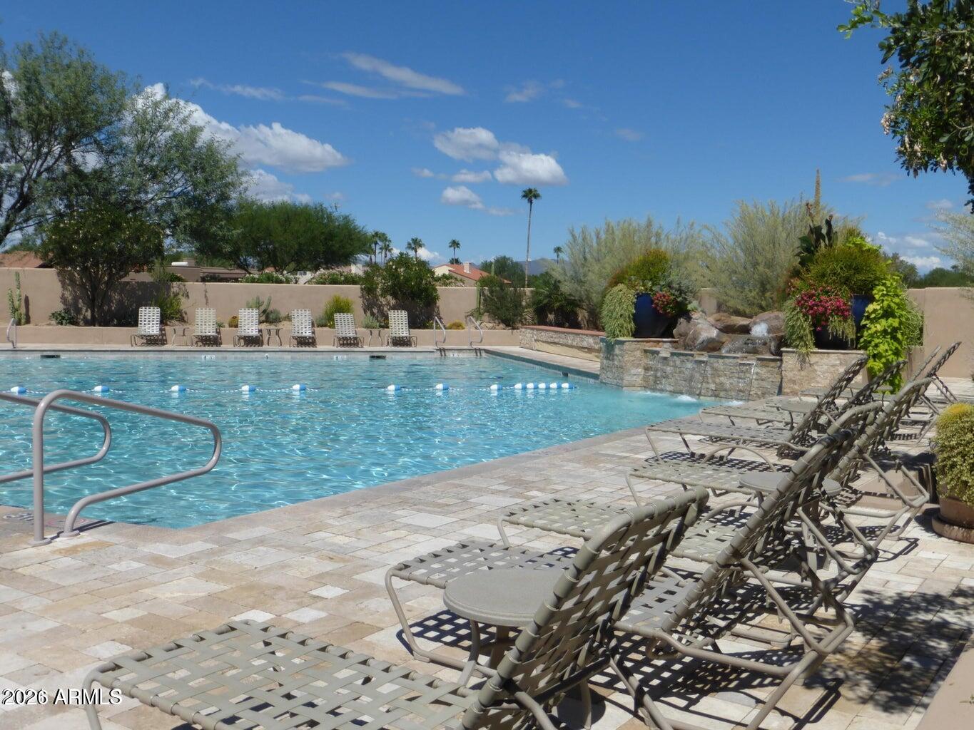 25615 North Bolero Bend, Unit 5 Rio Verde, AZ 85263 - Photo 53 of 57 a view of a backyard
