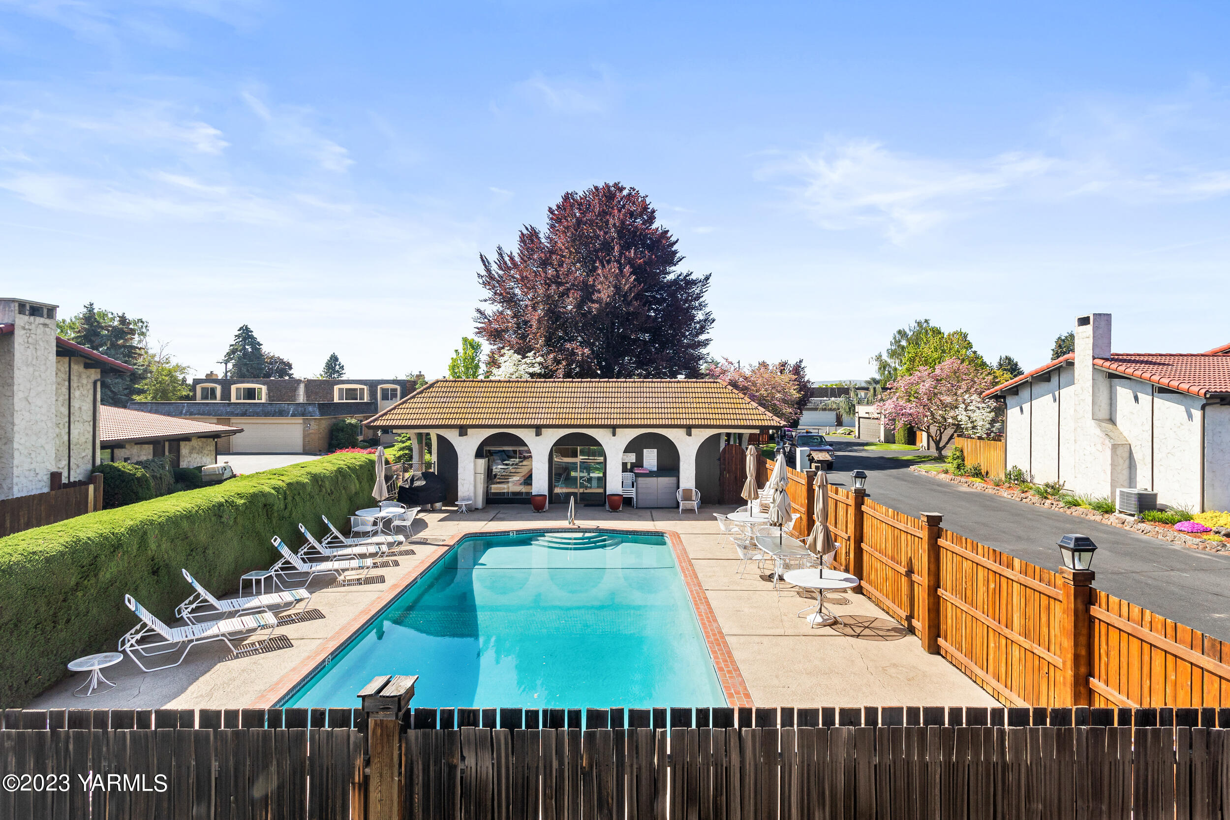 1 Crest Circle Yakima, WA 98908 - Photo 30 of 30 a view of a house with wooden deck