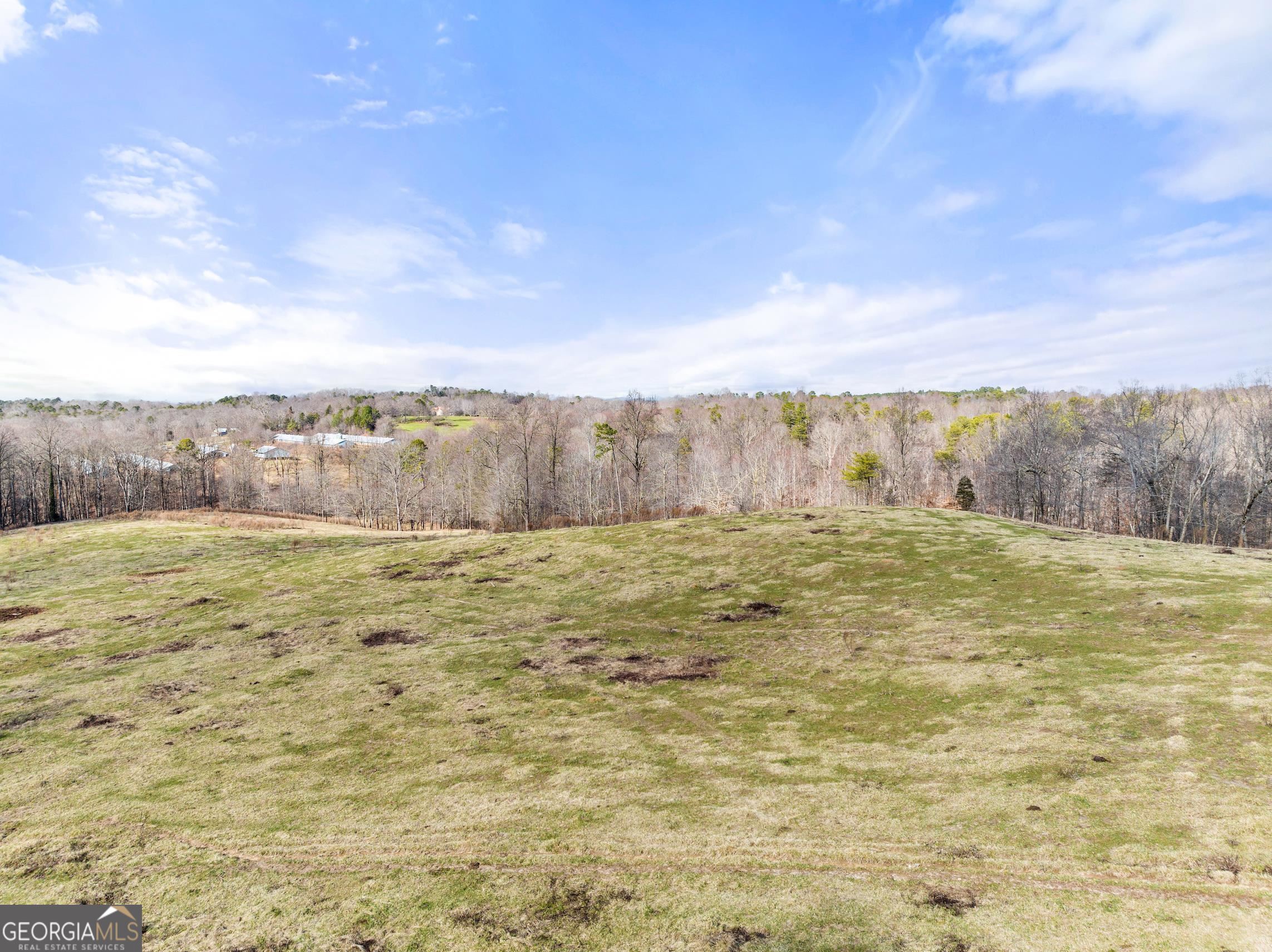 a view of an outdoor space and swimming pool