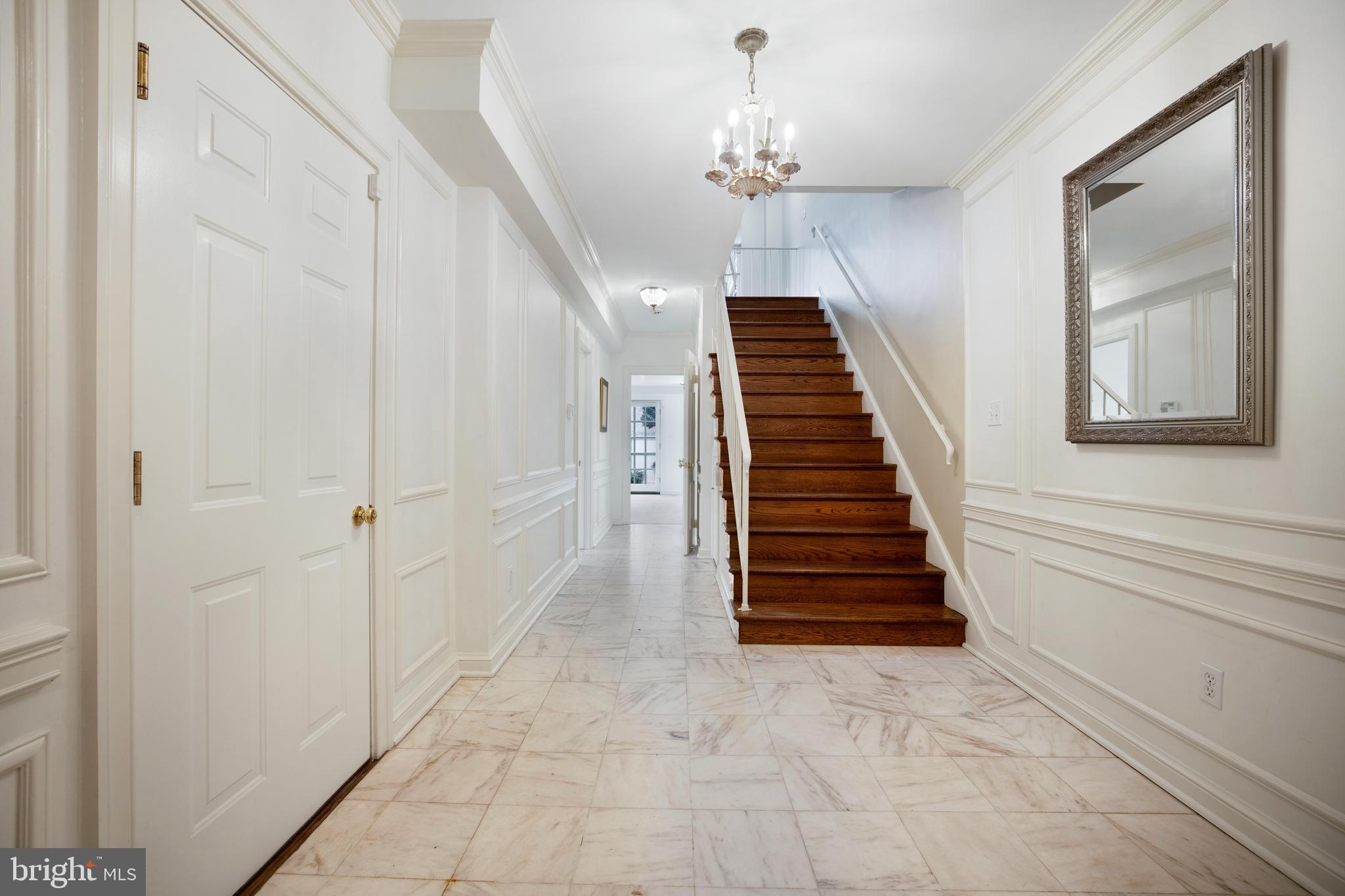 3327 R Street Northwest Washington, DC 20007 - Photo 2 of 28 Grand foyer