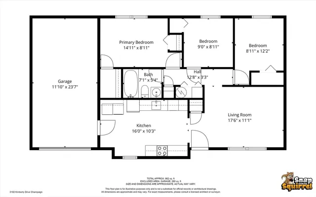 $175,000 | 3102 Kimberly Drive, Champaign, IL 61821