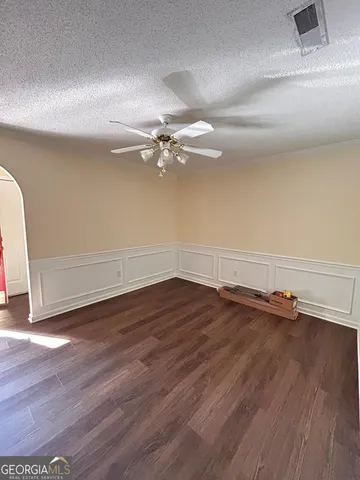 wooden floor in an empty room