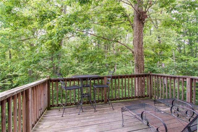 7229 Blue Ridge Drive Fairview, TN 37062 - Photo 17 of 20 Balcony off rec room with view of the private back yard , fire pit and creek.