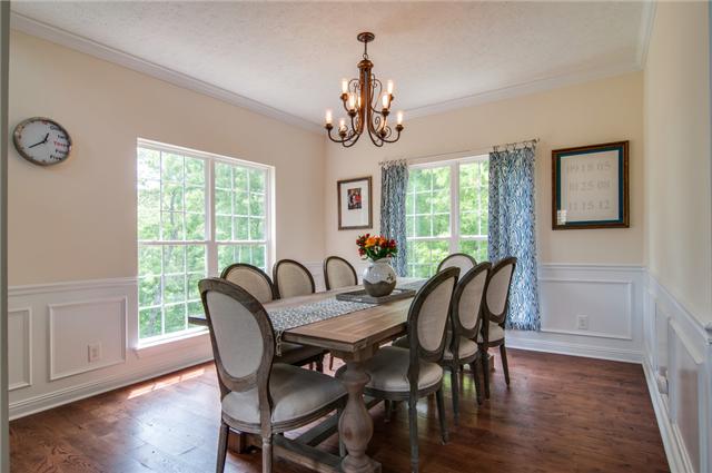 7229 Blue Ridge Drive Fairview, TN 37062 - Photo 4 of 20 Formal dining room offers plenty of space for your furniture with a view of the private back yard...no neighbors in sight!