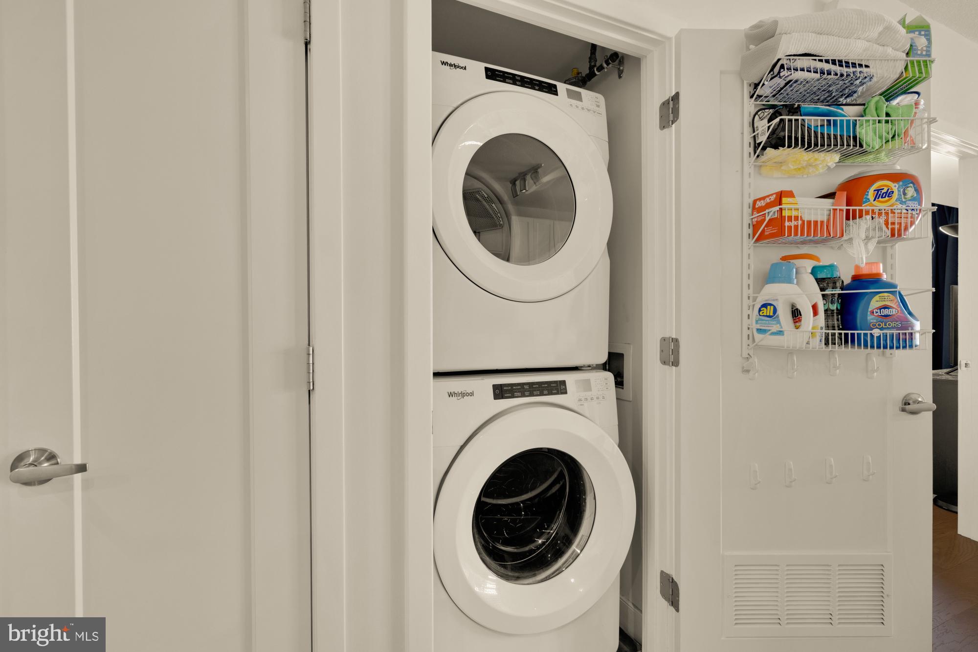 50 Florida Avenue Northeast, Unit 412 Washington, DC 20002 - Photo 13 of 29 a utility room with dryer and washer