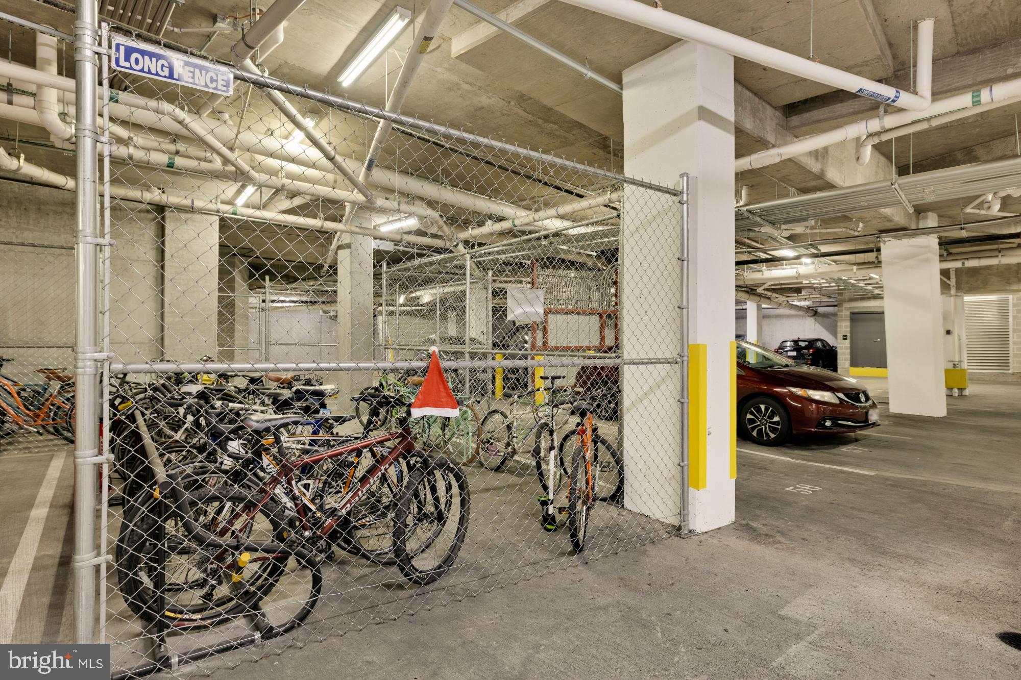 50 Florida Avenue Northeast, Unit 412 Washington, DC 20002 - Photo 17 of 29 a view of parking garage with cars