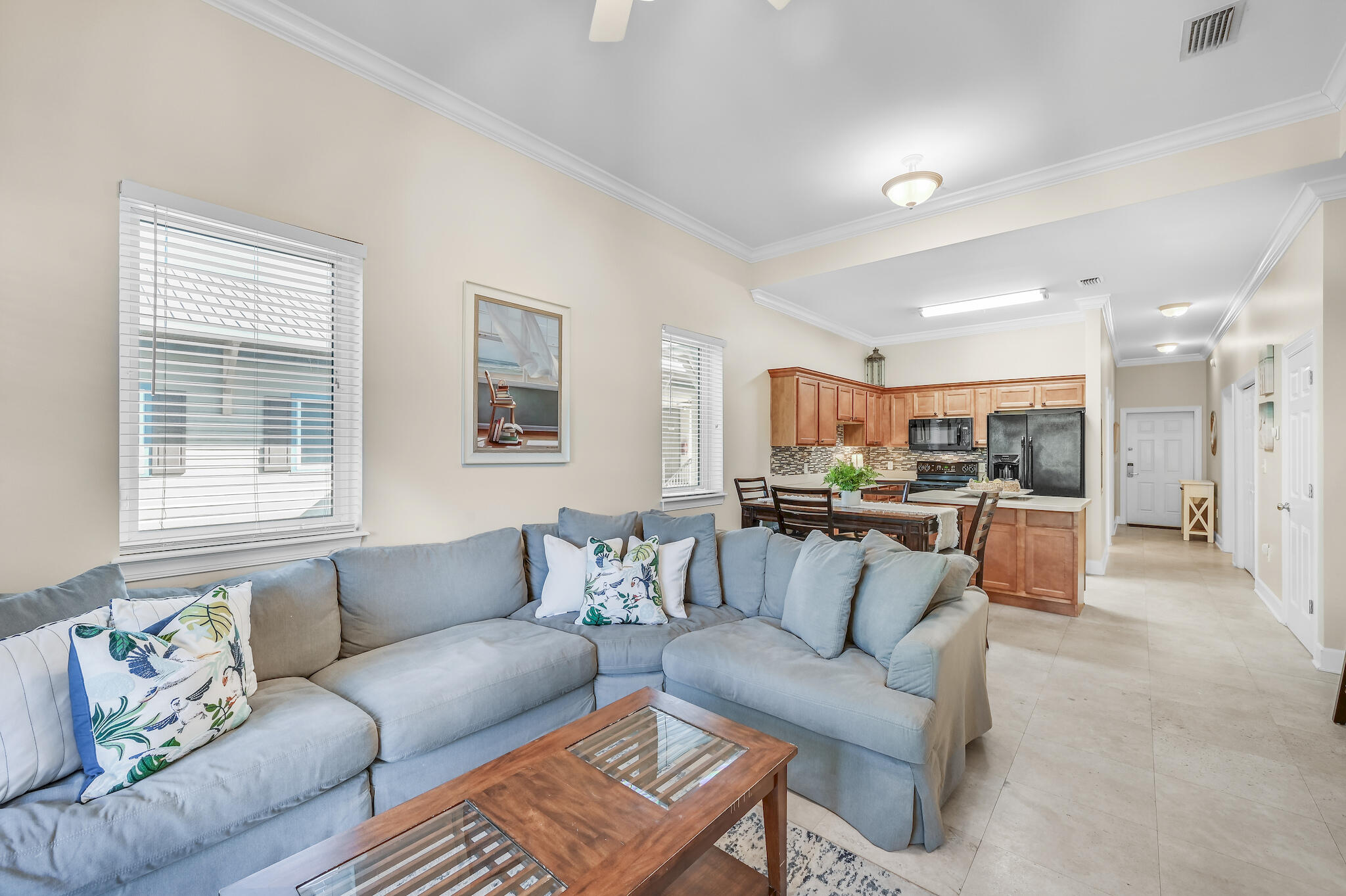 231 Somerset Bridge Road, Unit 1401 Santa Rosa Beach, FL 32459 - Photo 11 of 38 a living room with furniture and a large window