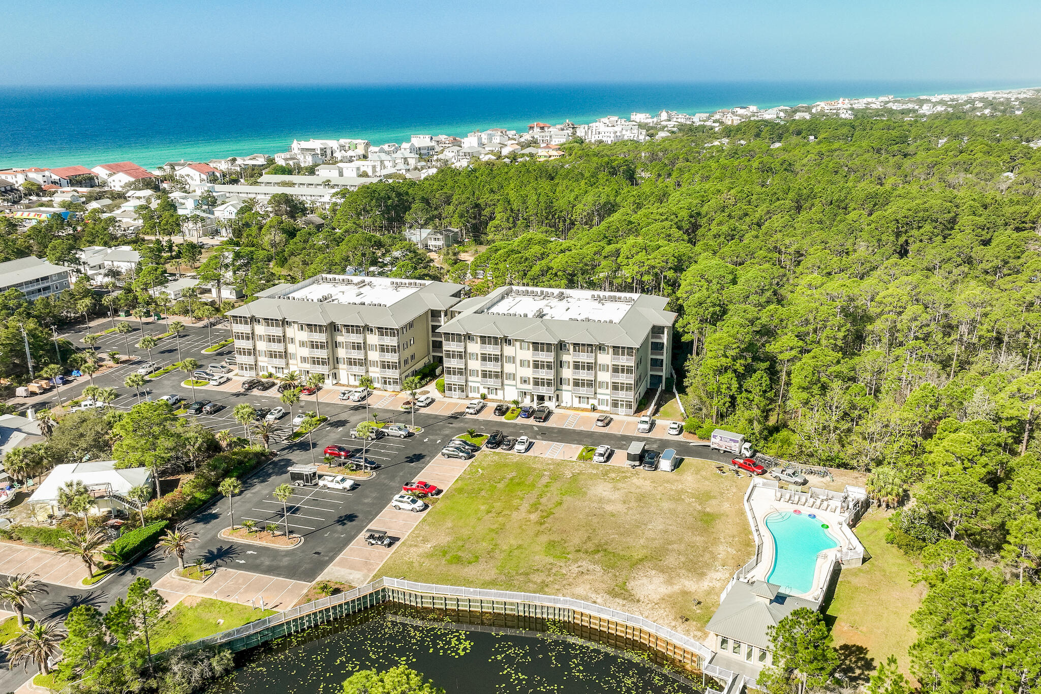 231 Somerset Bridge Road, Unit 1401 Santa Rosa Beach, FL 32459 - Photo 31 of 38 a picture of city view with lake view