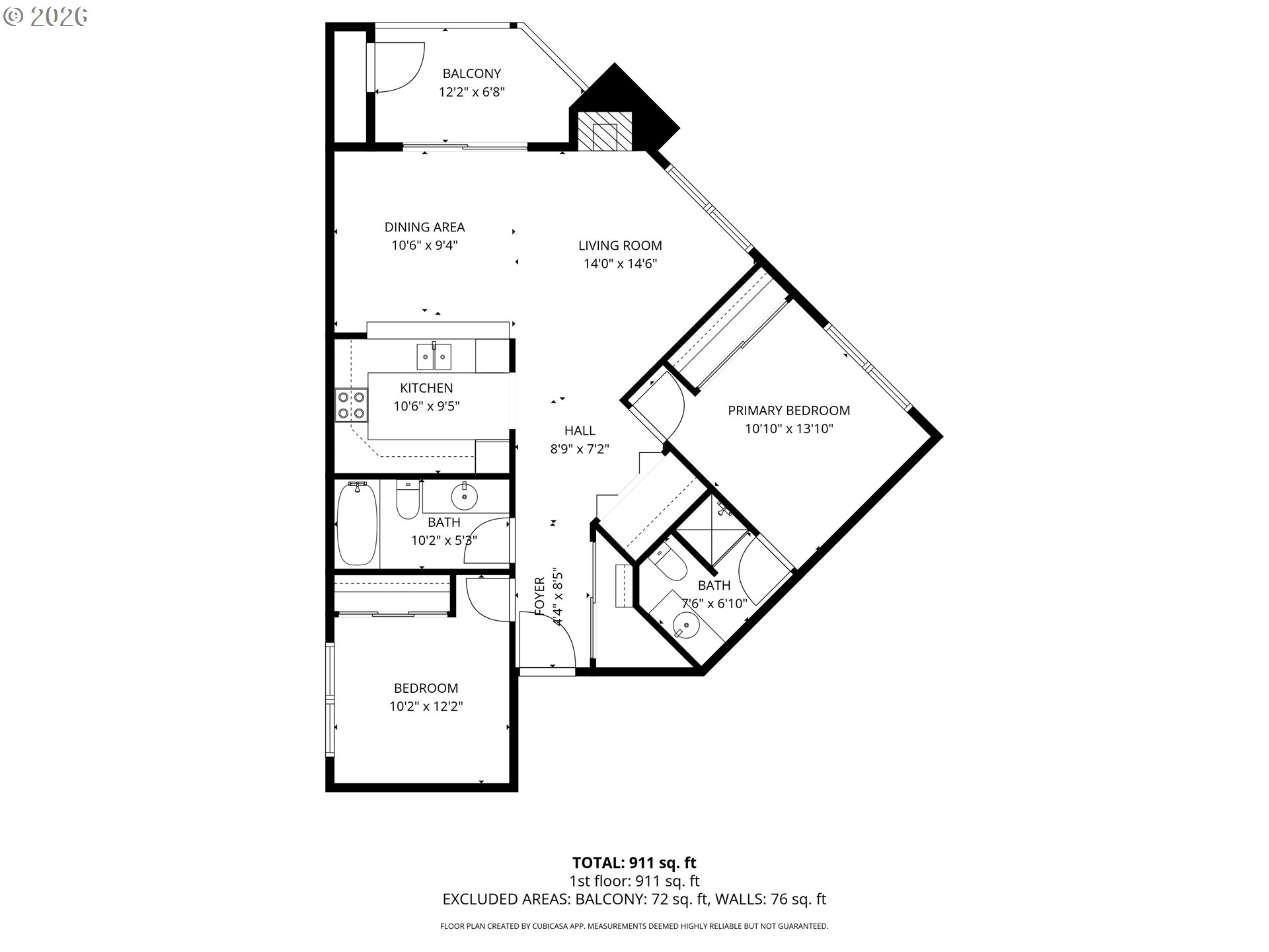 9842 Southeast Talbert Street Clackamas, OR 97015 - Photo 36 of 36 Floor Plan