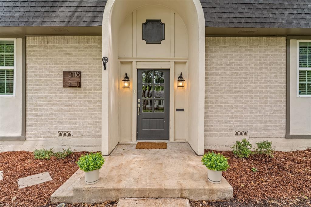 3116 Alexander Avenue Waco, TX 76708 - Photo 3 of 40 a front view of a house with potted plants